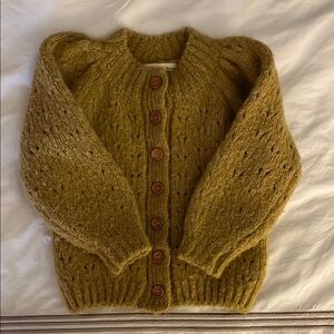 Rylee & Cru Cozy Mustard Knit Sweater